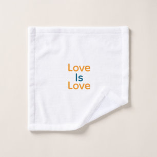 El amor es amor naranja azul orgullo colorido LGBT