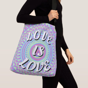 El amor es amor Orgullo de cruz bolsa