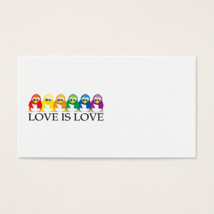 El amor es amor: pingüinos