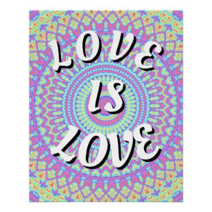 El Amor es Amor Póster del Orgullo