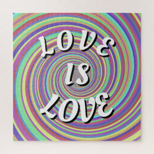 El Amor Es Amor Rompecabezas del Orgullo