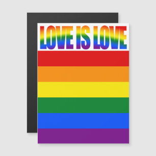 El amor es bandera del arco iris del orgullo gay
