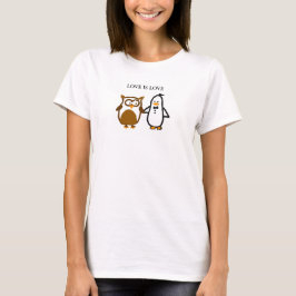 El "AMOR ES camiseta del AMOR" (las mujeres)
