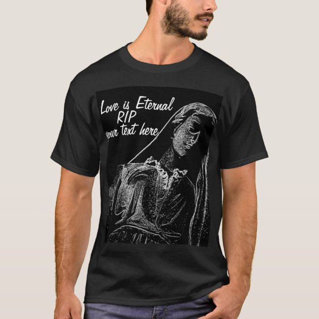 El amor es camiseta eterna de la conmemoración (Anverso)