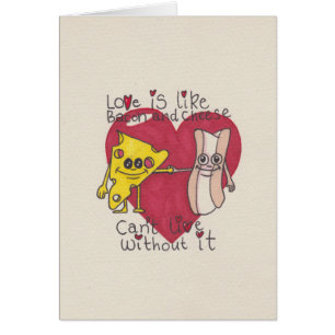 El amor es como el tocino y el queso