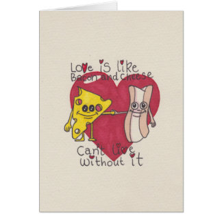 El amor es como el tocino y el queso