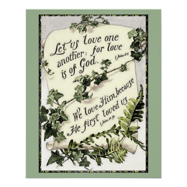 El Amor Es De Dios Poster (Anverso)