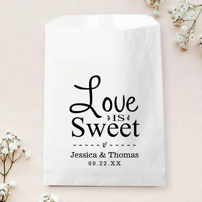 ¡El Amor Es Dulce! Bolsas favoritas de boda person (Subido por el creador)