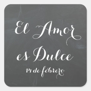 El Amor es Dulce - Personalizar a estos pegatinas