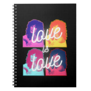 El amor es el amor Cher LGBTQ Pride Mes Cuaderno