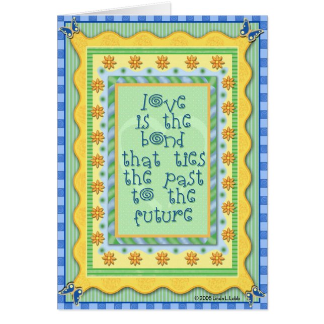 El amor es el enlace que ata (Frente)