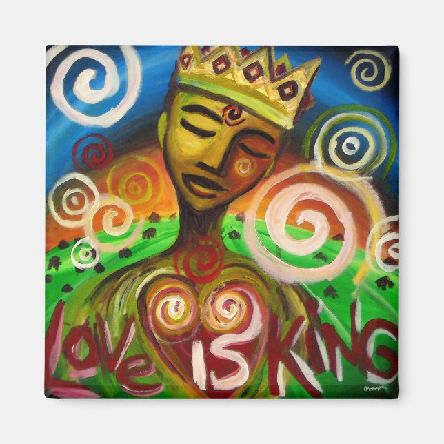 El amor es el imán del rey (Frente)