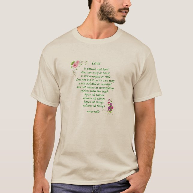 El amor es el mejor - camiseta (Anverso)
