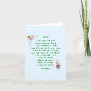 El amor es el mejor notecard