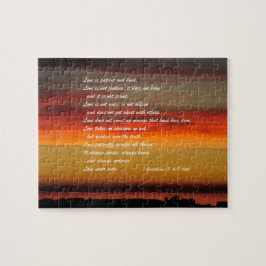 El amor es el rompecabezas del Personalizado del p