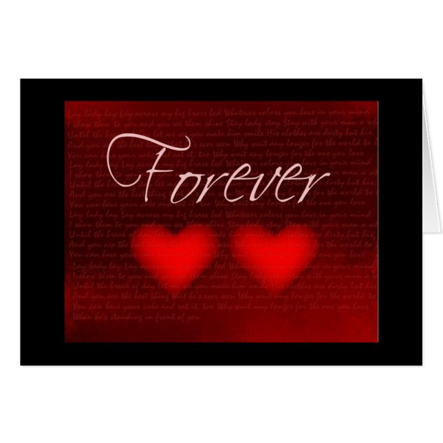 El amor es forever (Anverso (Horizontal))
