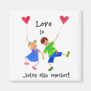 'El amor es...' Imán