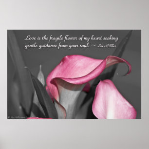 El amor es la flor frágil de... Póster