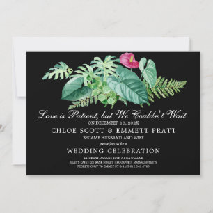 El amor es la invitación a la Invitación del Boda 