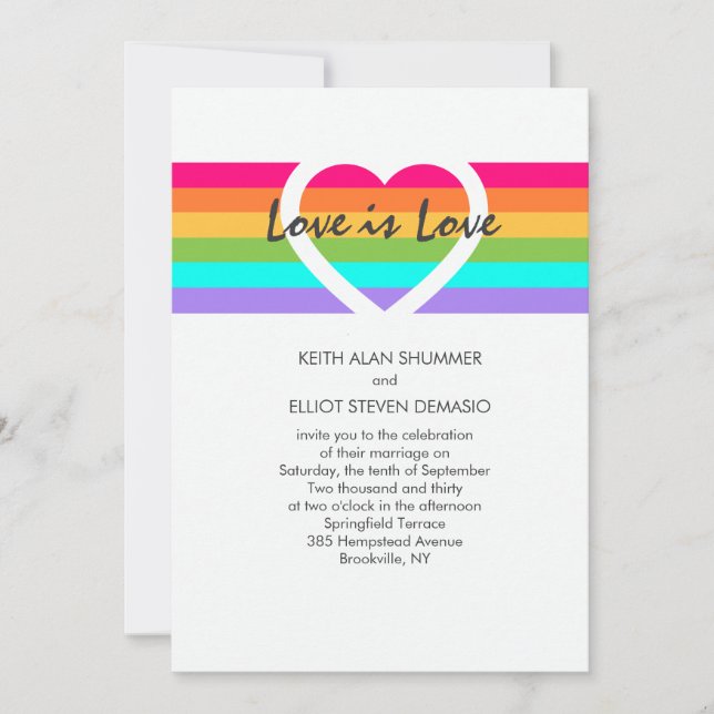 El amor es la invitación al amor (Anverso)