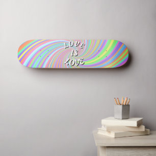 El amor es la patineta del Orgullo del Amor
