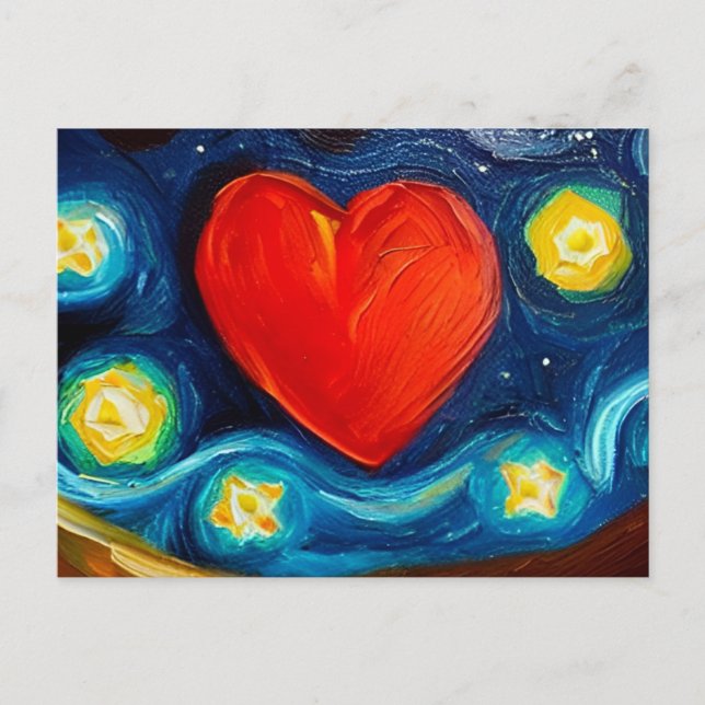 El amor es la postal del amor (Anverso)