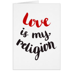 El amor es mi religión