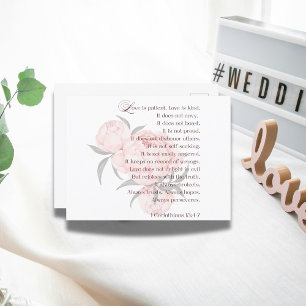 El amor es paciente - Invitación a la boda