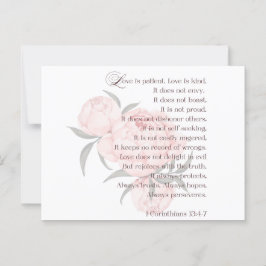 El amor es paciente - Postales de Boda de las escr