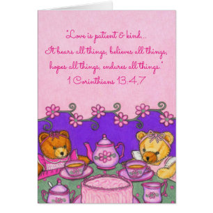 El amor es paciente y Kind~Bears todo el