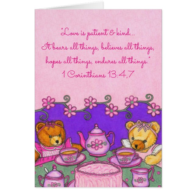 El amor es paciente y Kind~Bears todo el (Frente)