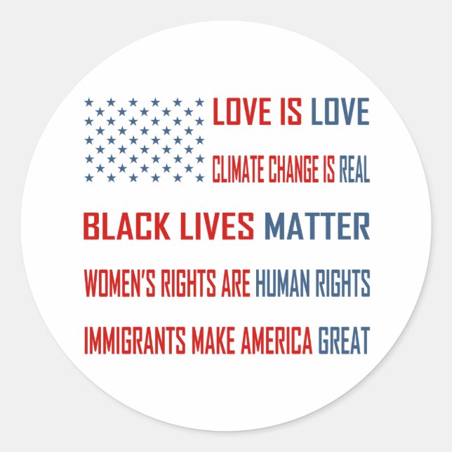 El amor es Pegatina de amor (Anverso)