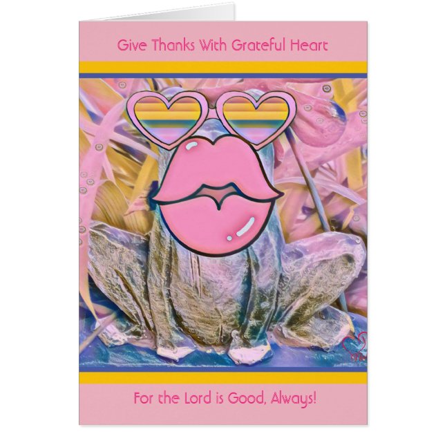 EL AMOR ES - RANA DE JEREMIAH - SALUDO CRISTIANO (Frente)