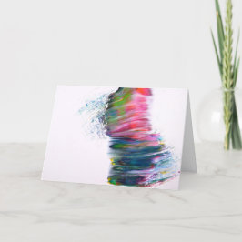 El amor es tarjeta en blanco del amor