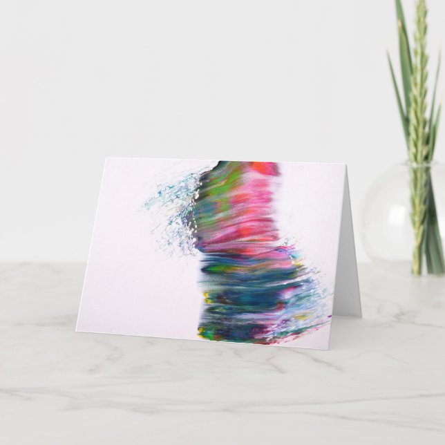 El amor es tarjeta en blanco del amor (Anverso)