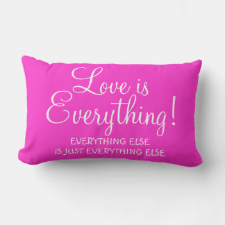 EL AMOR ES TODO EL Cojín decorativo Lumbar Pillow