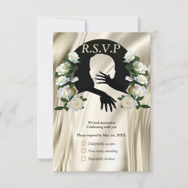 El amor es todo lo que hay en la tarjeta RSVP (Anverso)