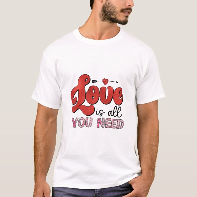 El amor es todo lo que necesitas la camisa (Anverso)