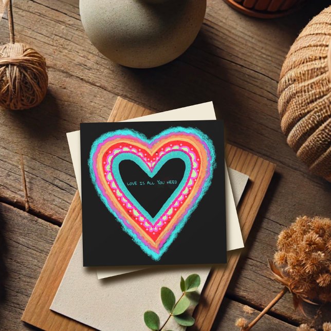 El amor es todo lo que necesitas para la tarjeta m (Subido por el creador)