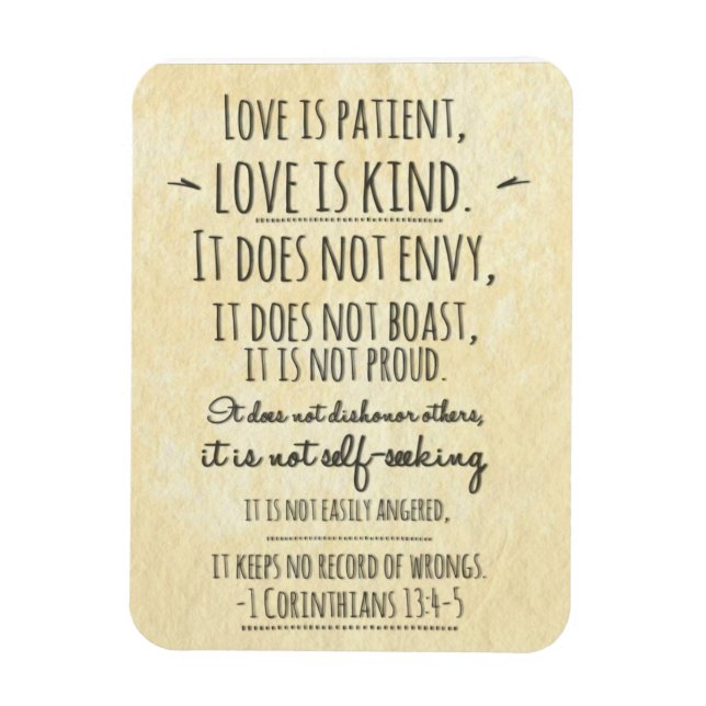 El amor es un imán fotográfico flexible para el pa (Vertical)