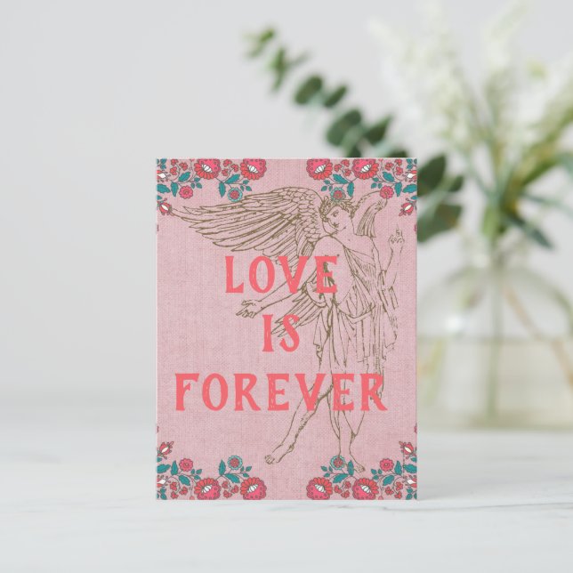 El amor es una postal eterna (Anverso de pie)