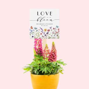 El amor está en Bloom Bridal Shower Favor de Regal