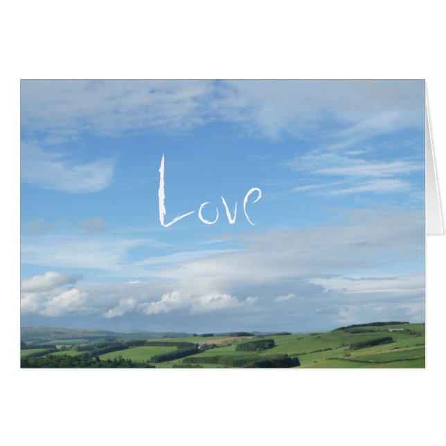 El "amor está en el aire " (Anverso (Horizontal))