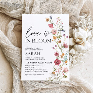 El amor está en flor Invitación a la ducha de no