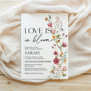 El amor está en flor Invitación Invitación a la
