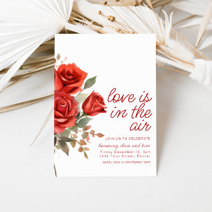 El Amor Está En La Invitación De La Fiesta De Comp