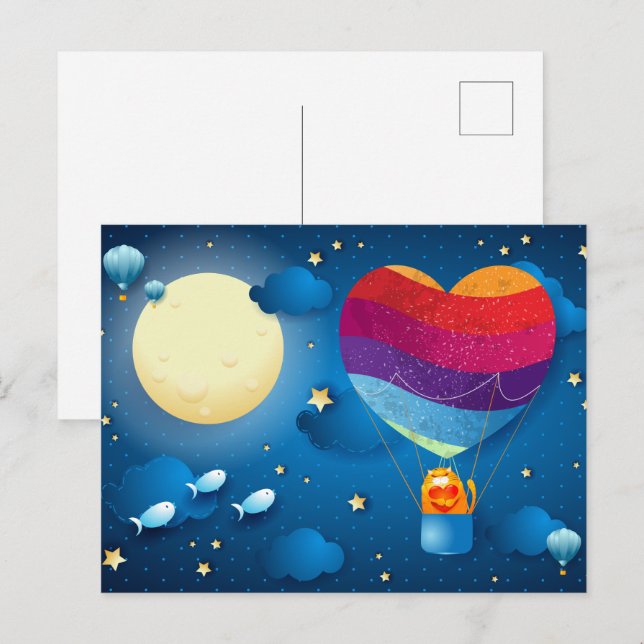 El amor está en la postal del aire (Anverso / Reverso)