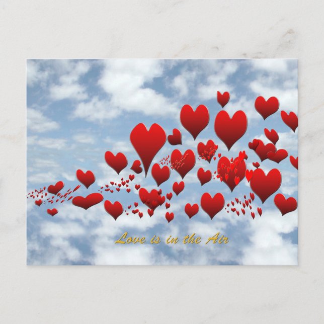el amor está en la postal del aire (Anverso)