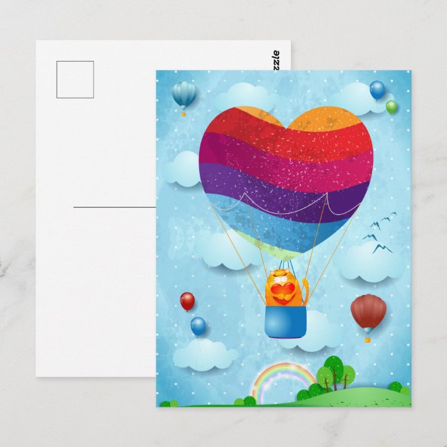 El amor está en la postal del aire (Anverso / Reverso)