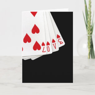 El Amor Está En La Tarjeta De Saludo De Tarjetas